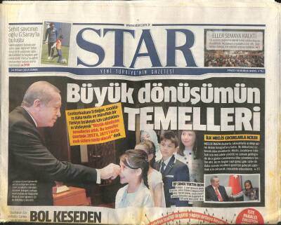 Star Gazetesi 24 Nisan 2015 - Paralelin KPSS Ağı, Büyük Dönüşümün Temelleri GZ107382 - 1