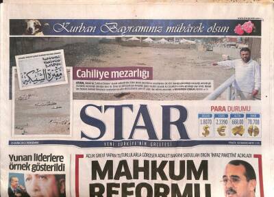 Star Gazetesi 25 Ekim 2012 - Kurtlar Vadisi Çinçin - Esadın Ateşkes Oyunu - Sadullah Ergin İnfaz Paketini Açıkladı GZ124593 - 1