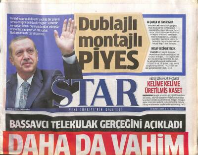 Star Gazetesi 26 Şubat 2014 - BBP Lideri Muhsin Yazıcıoğlu Ve 5 Kişinin Yaşamını Yitirdiği Helikopter Kazasında İnceleme Yapıldı GZ109959 - 1