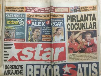 Star Gazetesi 27 Eylül 2005 - Almanyaya 750nci Cami GZ29853 - 1