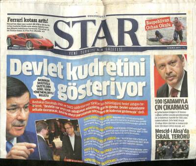 Star Gazetesi 27 Temmuz 2015 - Cem Yılmaz Çaldı , Beyazıt Öztürk Söyledi - Halimem Türküsüne Ceza Yok GZ100715 - 2