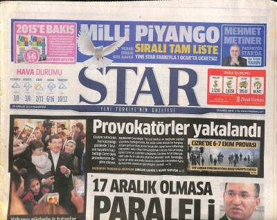 Star Gazetesi 29 Aralık 2014 - Balık Türlerinin Nesli Gen Bankasıyla Koruma Altında GZ106549 - 1