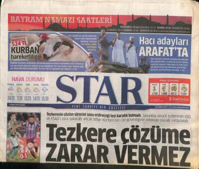 Star Gazetesi 3 Ekim 2014 - Mobilya İhracatında Irakın Yerini İran Pazarı Alıyor GZ98987 - 1