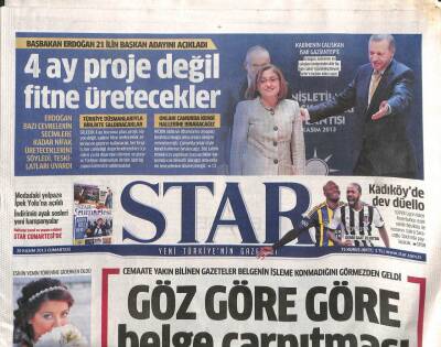 Star Gazetesi 30 Kasım 2013 - Kapalıçarşıyı İranlılar Bastı GZ109951 - 1