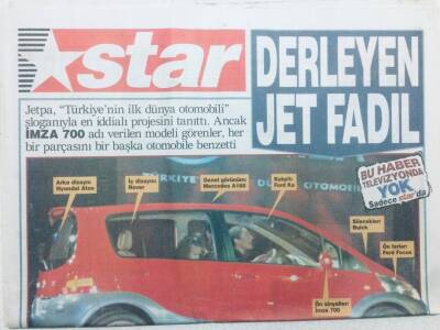 Star Gazetesi - 31 Ekim 1999 - Zeman Aslana Taktı,Çiller Damgası GZ46083 - 1