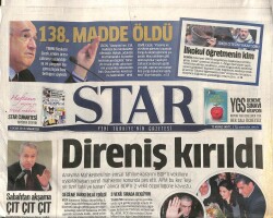 Star Gazetesi 4 Ocak 2014 - Mirandaya Özel Şarkı Sürprizi - Bosna Camilerinde Erdoğana Dua GZ100635 - 2