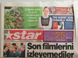 Star Gazetesi 5 Nisan 2008 Albay Türkeşin İdeali Lasky Tipi Sosyalizm - GZ44228 - 1