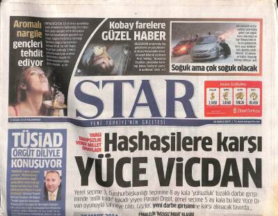 Star Gazetesi 5 Ocak 2015 - Bülent Ersoy Uçakta Olay Çıkardı - Olcan Adının 800 Bin Liralık Oyuncağı GZ106542 - 1