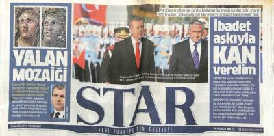 Star Gazetesi 7 Mayıs 2015 - Himmeti İhaleyle Sattılar GZ104770 - 1