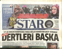 Star Gazetesi 7 Ocak 2015 - 1725 Aralık Kumpasına Yargı Geçit Vermedi GZ101048 - 2