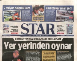 Star Gazetesi 8 Aralık 2013 - Moskova Meyve Sebze Merkezine Türkler Talip GZ100146 - 1