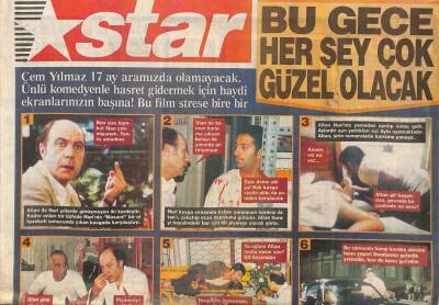 Star Gazetesi 8 Şubat 2000 - Şampiyon Adayı Trabzon Bile Düşme Potasında Kalma Savaşı Verecek,Yardımcı Hakemlerin Hataları Sonuç Değiştirdi GZ95028 - 1