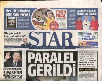 Star Gazetesi 8 Temmuz 2014 - Fındığın İhracat Şampiyonunu İtalyan Nutella Satın Aldı GZ106694 - 1