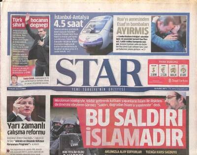 Star Gazetesi 9 Ocak 2015 - Anadolu Yakasına 900 Milyon Euroya İlk Fuar Merkezi GZ106698 - 1