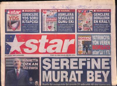 Star Gazetesi 9 Şubat 2005 - Hüsamettin Özkan Yüce Divanda - Daum Ağır Konuştu GZ119393 - 1