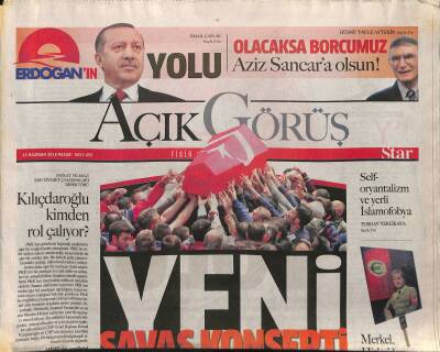 Star Gazetesi Açık Görüş Eki 12 Haziran 2016 - Kılıçdaroğlu Kimden Rol Çalıyor - Sykes Picotnun Arka Planı GZ125943 - 1