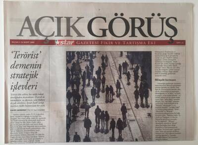 Star Gazetesi Açık Görüş Eki 16 Mart 2008 - Terörist Demenin Stratejik İşlevleri GZ28402 - 1