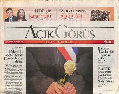 Star Gazetesi Açık Görüş Eki 22 Kasım 2015 - Başkanlık Sistemine Karşı 10 Temelsiz İddia GZ117120 - 1