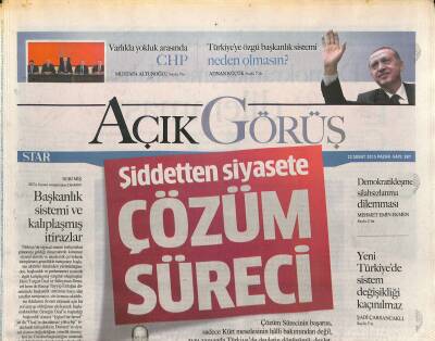 Star Gazetesi Açık Görüş Eki 22 Şubat 2015 - Fetihler Ve Anadolu Dervişleri GZ117105 - 1