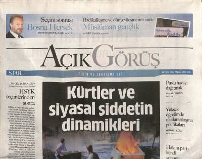 Star Gazetesi Açık Görüş Eki 26 Ekim 2014 - Restorasyonun Yeni Mimarı Ahmet Davutoğlu GZ117100 - 1