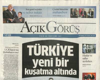 Star Gazetesi Açık Görüş Eki 26 Temmuz 2015 - Lozan Ve Hayim Nahum Efendi GZ117137 - 1