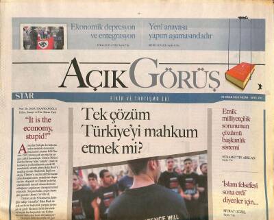 Star Gazetesi Açık Görüş Eki 28 Nisan 2013 - Ekonomik Depresyon Ve Entegrasyon GZ125348 - 1