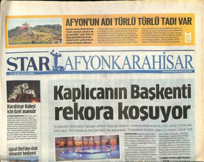 Star Gazetesi Afyonkarahisar Eki 31 Ocak 2014 - Afyonun Adı Türlü Türlü Tadı Var GZ105308 - 1
