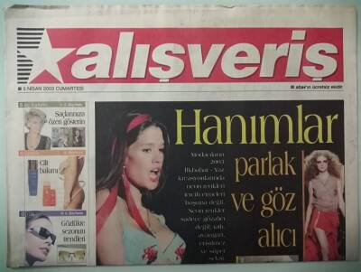Star Gazetesi Alışveriş Eki 5 Nisan 2003 Hanımlar Parlak Ve Göz Alıcı -GZ37562 - 1