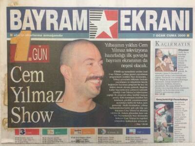 Star Gazetesi Bayram Eki 7 Ocak 2000 - Cem Yılmaz Show GZ34348 - 1