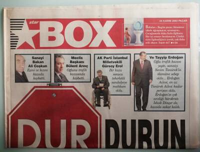 Star Gazetesi Box Eki 24 Kasım 2002 Huzur Adası - Çikolatalı Mobilya -GZ33445 - 1