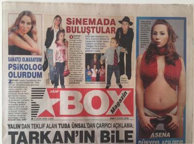 Star Gazetesi Box Eki 6 Ocak 2006 - Asena Dünyaya Açılıyor , Tuba Ünsaldan Çarbıcı Açıklamalar GZ28401 - 1