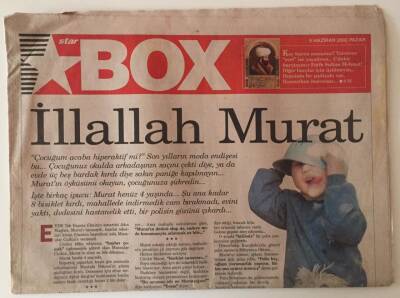 Star Gazetesi Box Eki 9 Haziran 2002 - Çocuğum Acaba Hiperaktif Mi ?GZ31318 - 1