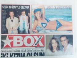 Star Gazetesi Box Magazin Eki - 29 Mayıs 2005 - Teoman Boş Koltuklara Söyledi, Ünlülerin Parti Keyfi GZ46325 - 1