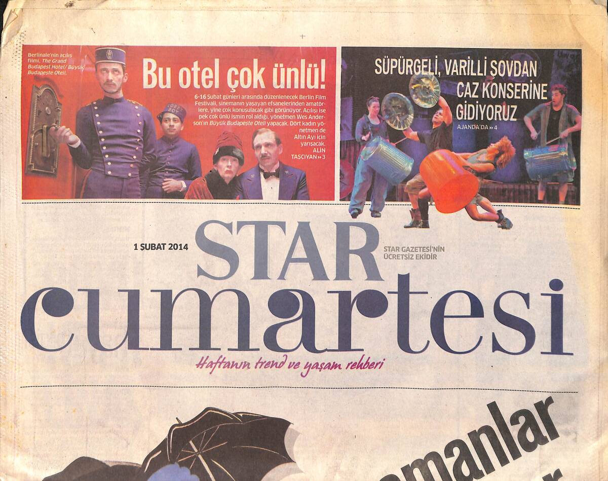 Star Gazetesi Cumartesi Eki 1 Şubat 2014 - Şirine'ye Özel Kapsül Koleksiyon GZ159920 - 1