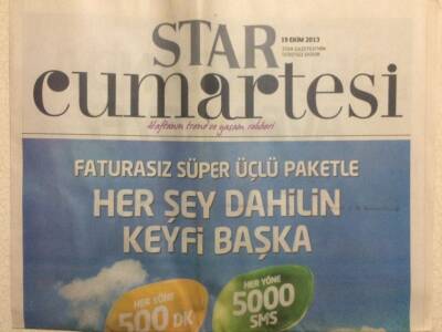 Star Gazetesi Cumartesi Eki 19 Ekim 2013 - Kadir Doğulu,Seyrediliyoruz Çünkü Yaptığımız İşten Eminiz GZ29752 - 1