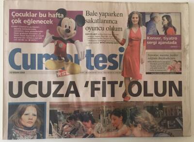 Star Gazetesi Cumartesi Eki 19 Nisan 2008 - Ucuza Fit Olun GZ22644 - 1