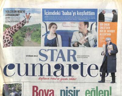 Star Gazetesi Cumartesi Eki 19 Nisan 2014 - Orhan Veli , Doğumunun 100. Yılında Özel Bir Sergiyle Anılıyor GZ113144 - 1