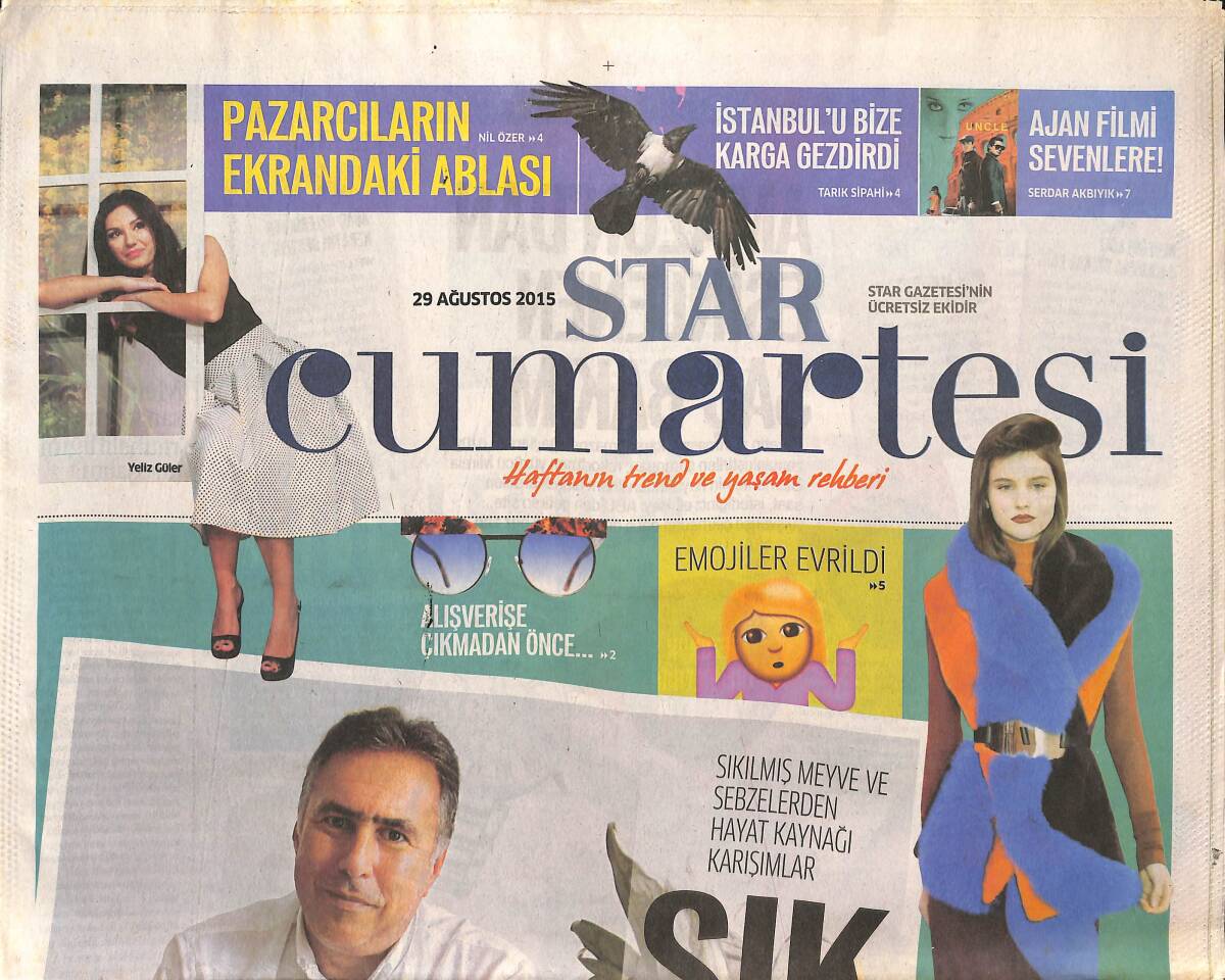 Star Gazetesi Cumartesi Eki 29 Ağustos 2015 - Turizmin Başkenti Sizi Caza Çağırıyor - Enbe Orkestrası İle Zafer Bayramı GZ135203 - 1