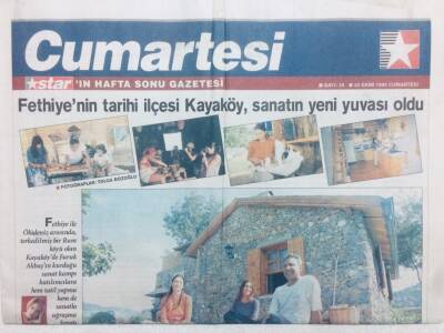 Star Gazetesi Cumartesi Eki 30 Ekim 1999 - Doğada Sanat GZ43122 - 1