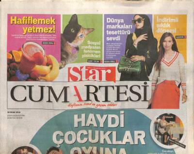 Star Gazetesi Cumartesi Eki 30 Ocak 2016 - Dünya Markaları Tesettürü Sevdi GZ107386 - 1