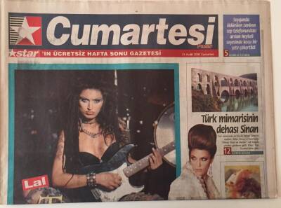 Star Gazetesi Cumartesi Eki 31 Aralık 2005 - Lal Türkiyeyi Titreteceğim Diyor GZ26552 - 1
