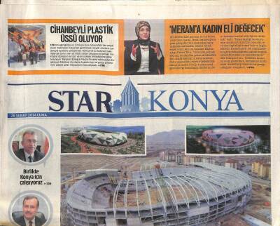 Star Gazetesi Konya Eki 28 Şubat 2014 - Konya Stadyumu Yeni Sezona Hazır GZ116424 - 1