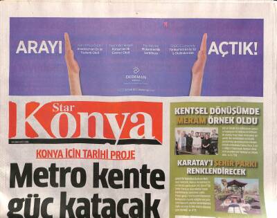 Star Gazetesi Konya Eki 30 Ekim 2015 - Karatayı Şehir Parkı Şenlendirecek GZ117266 - 1