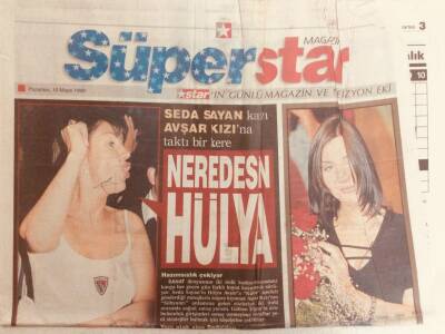 Star Gazetesi Magazin Eki 10 Mayıs 1999 - Seda SayanNeredesin Hülya Avşar GZ40036 - 1