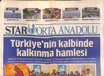 Star Gazetesi Orta Anadolu Eki 13 Temmuz 2012 - EMITT Fuarında Kapadokya Çıkarması GZ116512 - 1