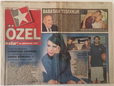 Star Gazetesi Özel Eki 10 Eylül 1999 - Seren Serengilin ABDye Kaçış Planı GZ22635 - 1