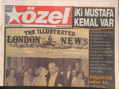 Star Gazetesi Özel Eki 10 Kasım 2000 - İki Mustafa Kemal Var - İbo Show GZ127037 - 1