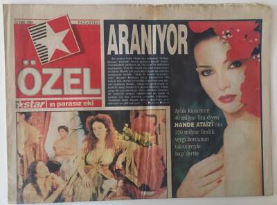 Star Gazetesi Özel Eki 13 Eylül 1999 - Ferzan Özpetek Hamamı Anlattı GZ22664 - 1