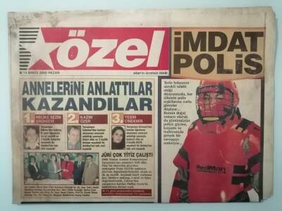 Star Gazetesi Özel Eki 14 Mayıs 2000 Mezar Taşını Öptü Yağmurun Resimlerini Yapıştırdı -GZ14962 - 1