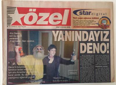 Star Gazetesi Özel Eki 16 Temmuz 2000 - Yanındayız Deno ! GZ26556 - 1